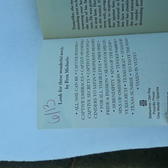 To Have and to Hold, a paperback book written by Fern Michaels Copyright 2010 - Picture 6 of 7